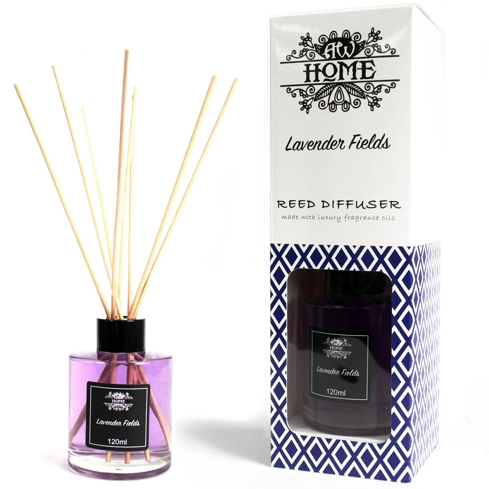 Aróma difuzér 120 ml Levanduľové pole