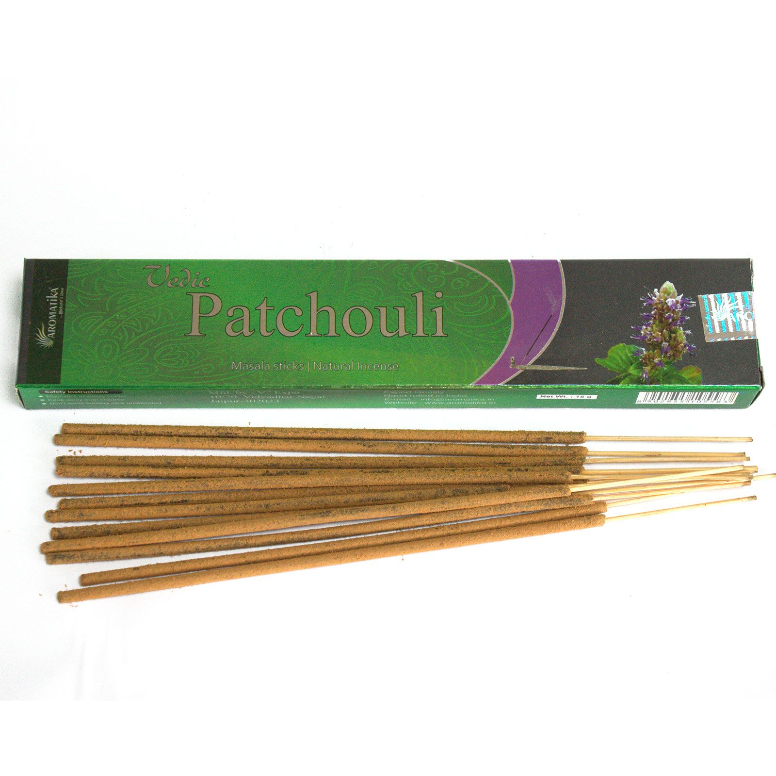 Vedic - Tyčinky s vonnými olejmi - Pačuli