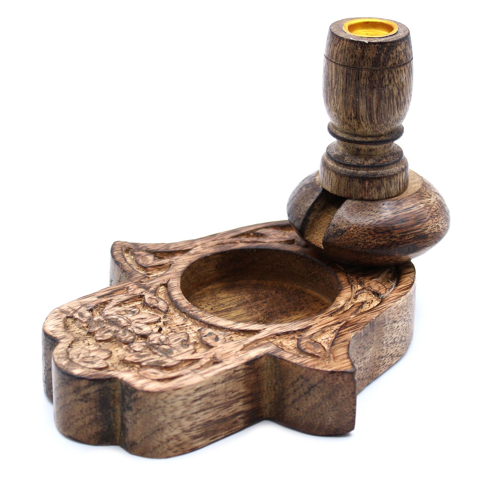 Drevený aromatický difuzér Hamsa