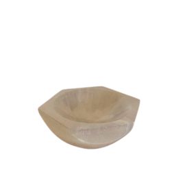 Selenitová hexová miska - 10 cm