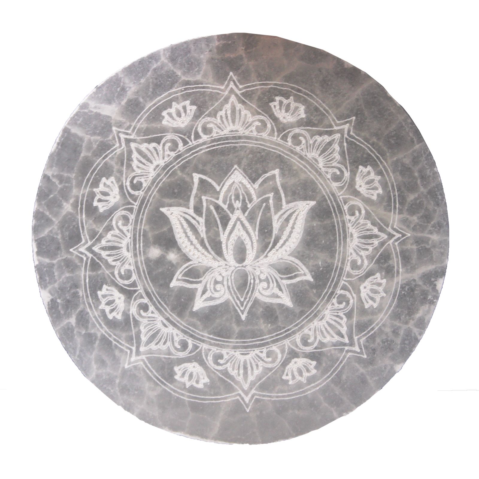 Stredná nabíjacia doska 10 cm - Lotus Mandala