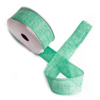 Stuha s prírodnou textúrou 38 mm x 20 m - Aqua