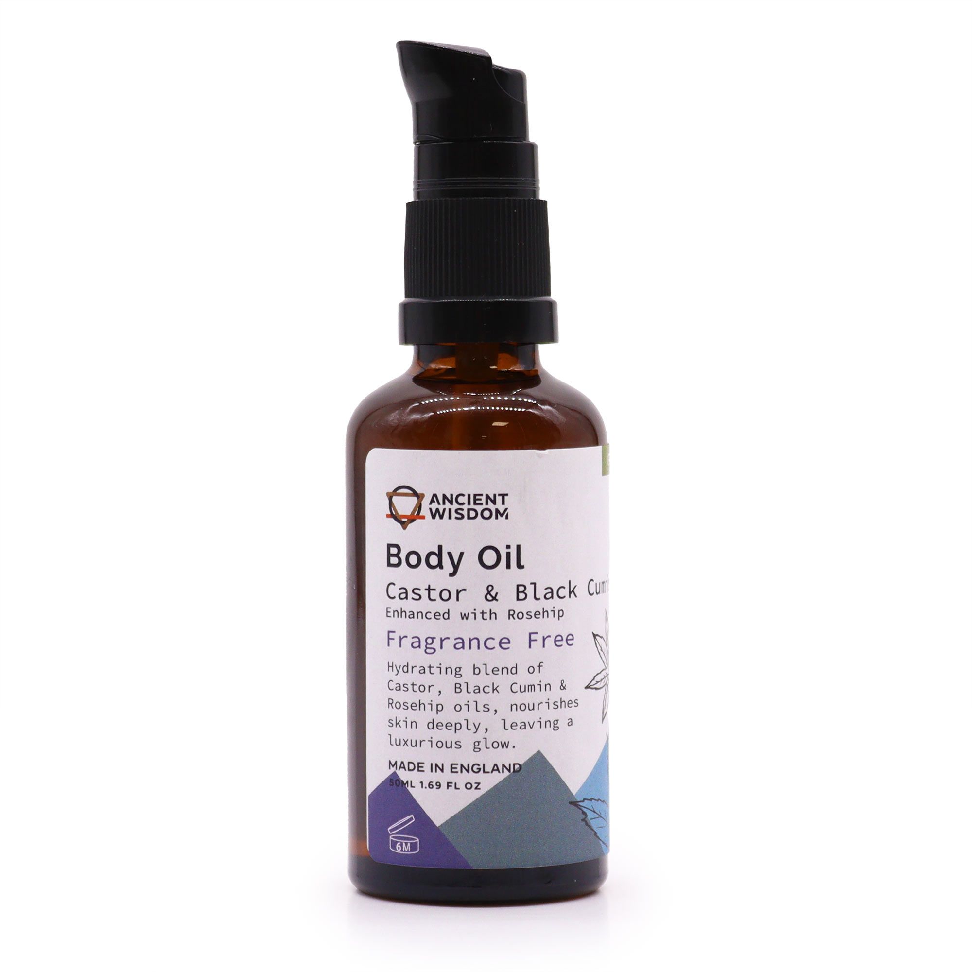 Organický telový olej 50ml - Ružový šíp