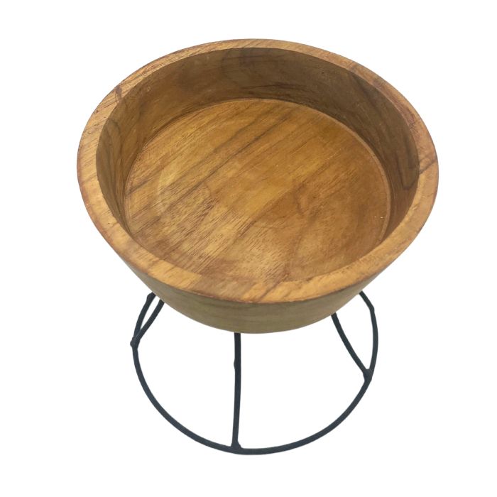Teaková misa 15 cm - Malý podnos