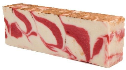 Jemné mydlo z červenej hliny s olivovým olejom