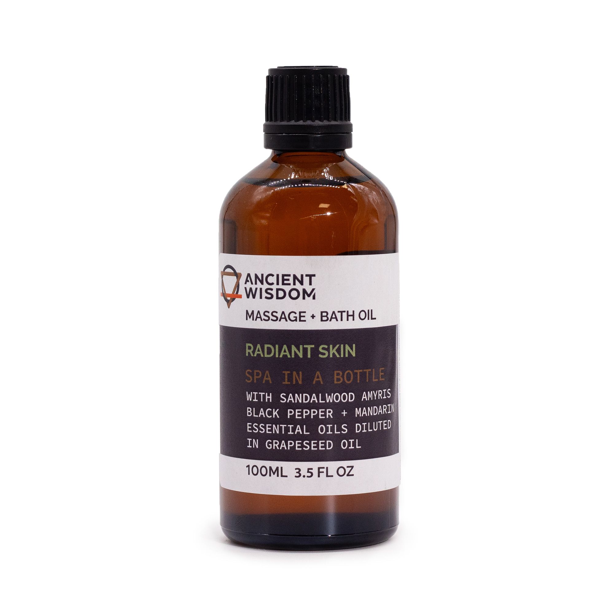 Masážny olej „Sandalwood Glow“ – 100 ml