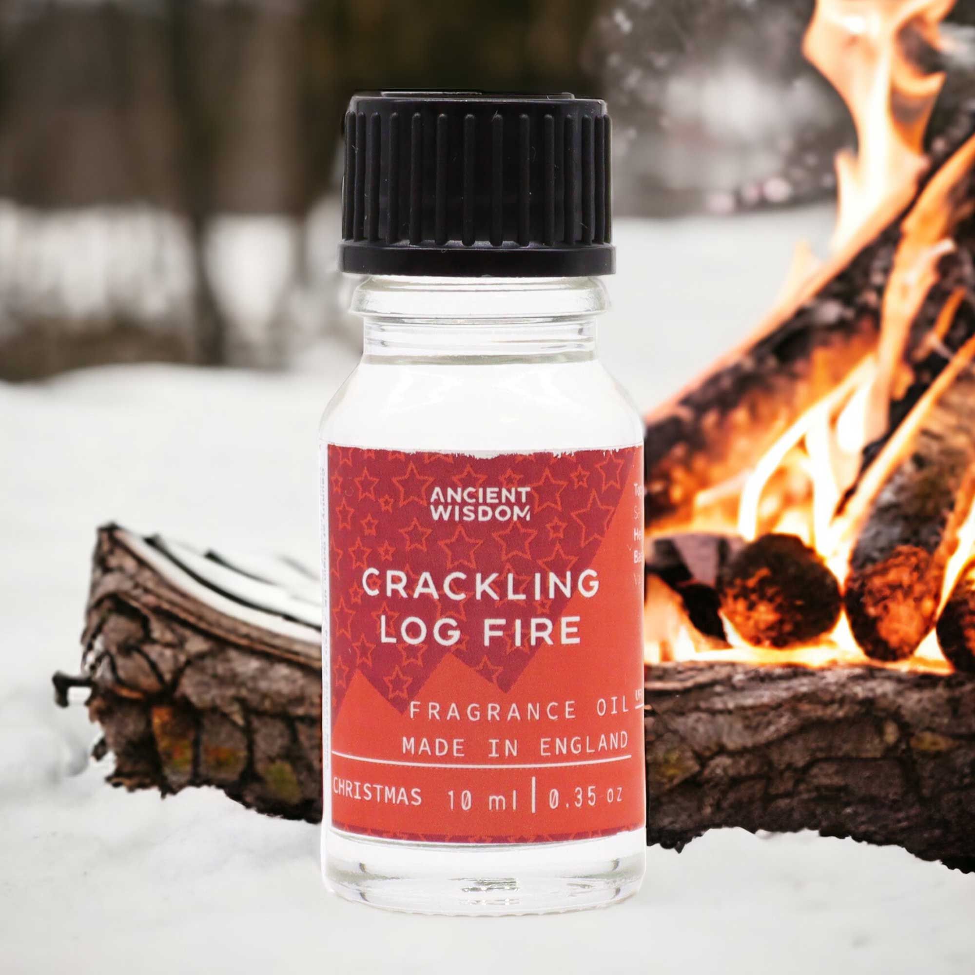 Vonný olej Crackling Log Fire 10ml