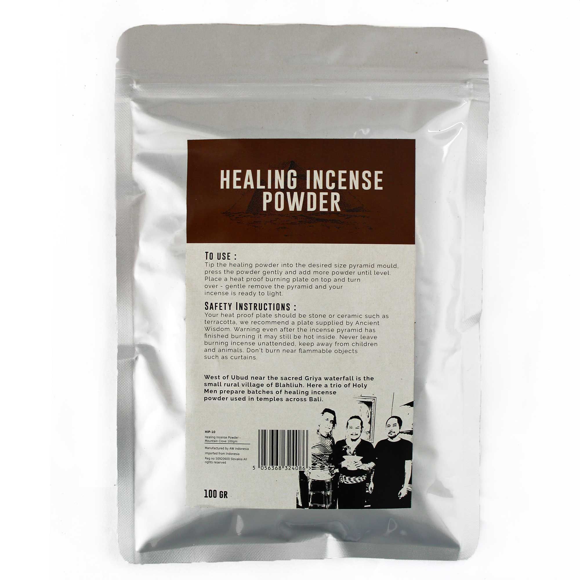Liečivý kadidlový prášok – horský klinček, 100 g