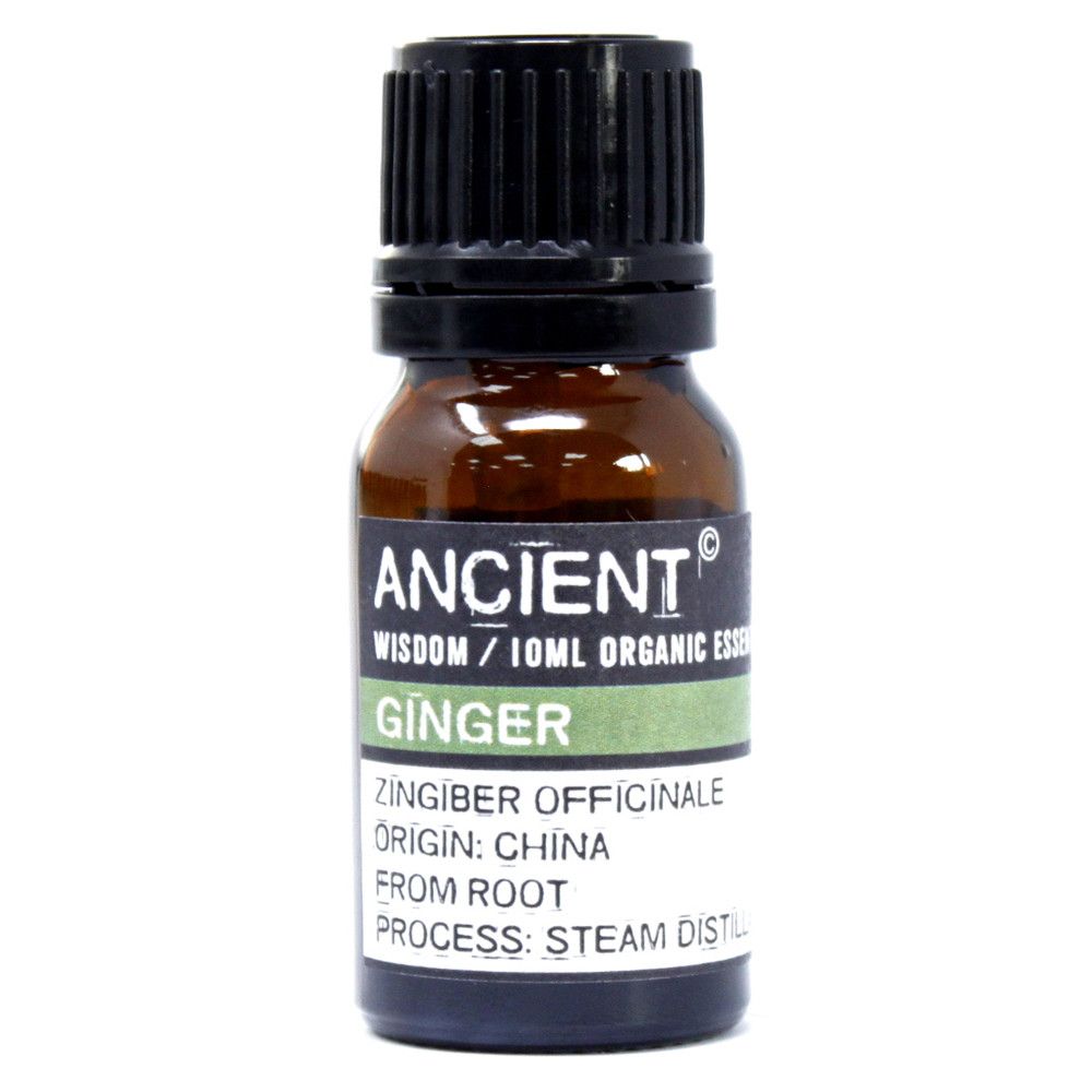 Organický éterický olej zo zázvoru 10 ml