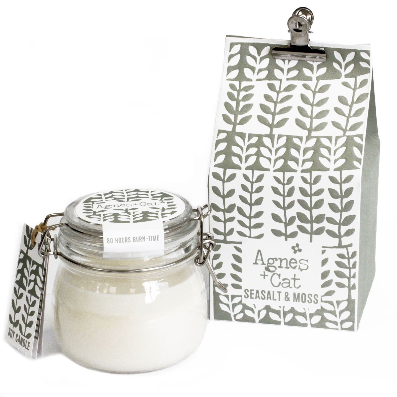 Kilner Jar Candle - Morská soľ a mach