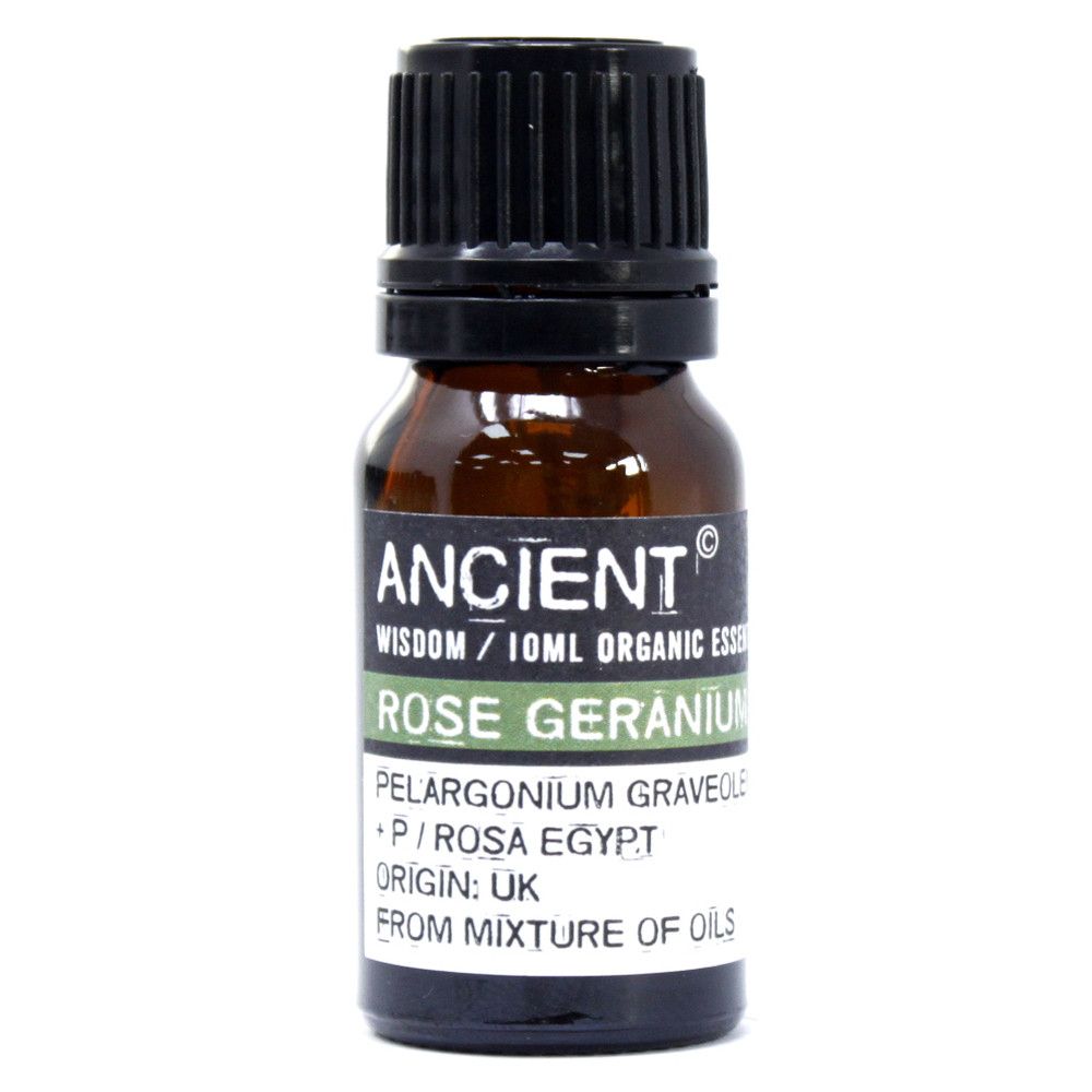 Organický éterický olej z ružového geránia, 10 ml