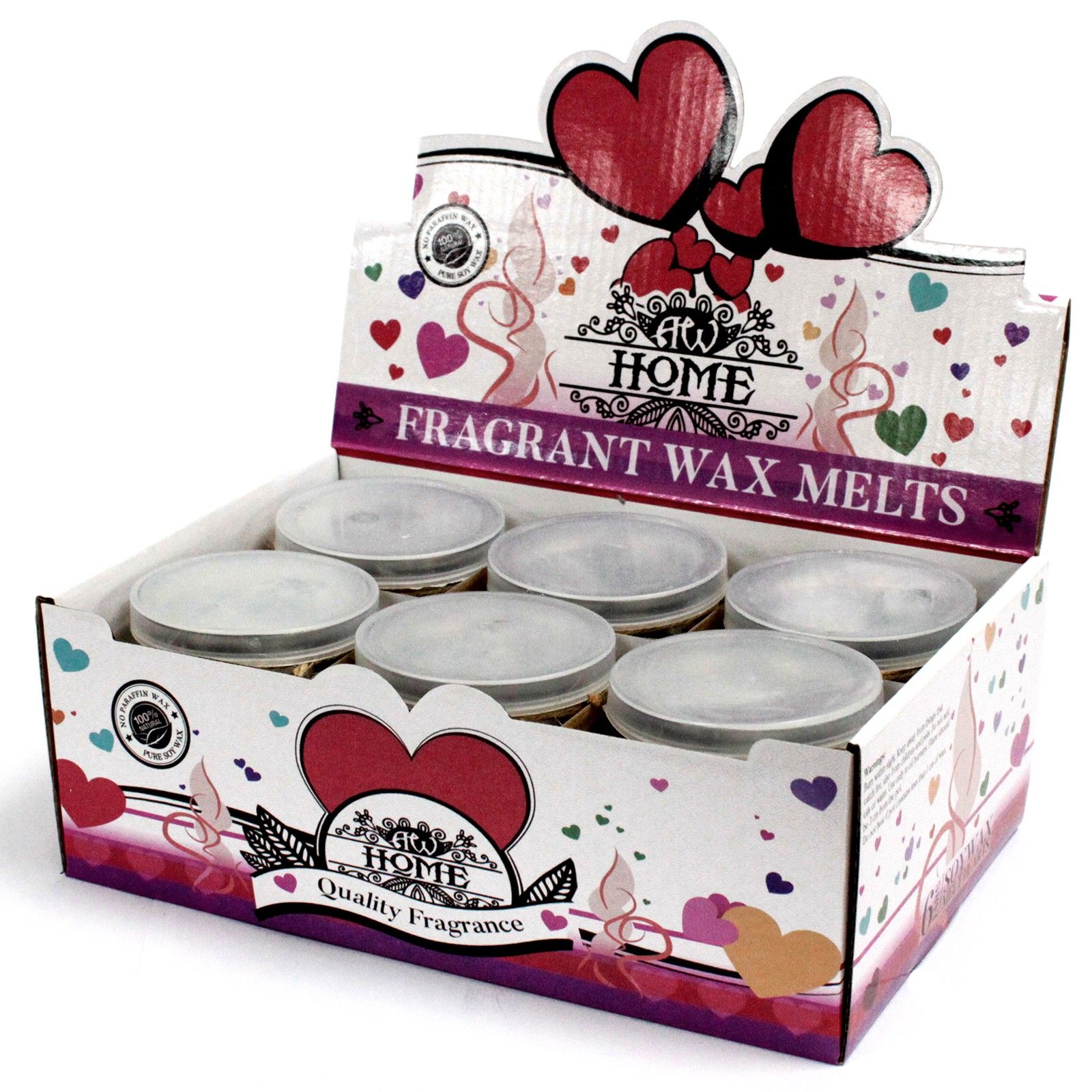 Sklenená nádoba so sójovými voskovými kockami – Dark Patchouli