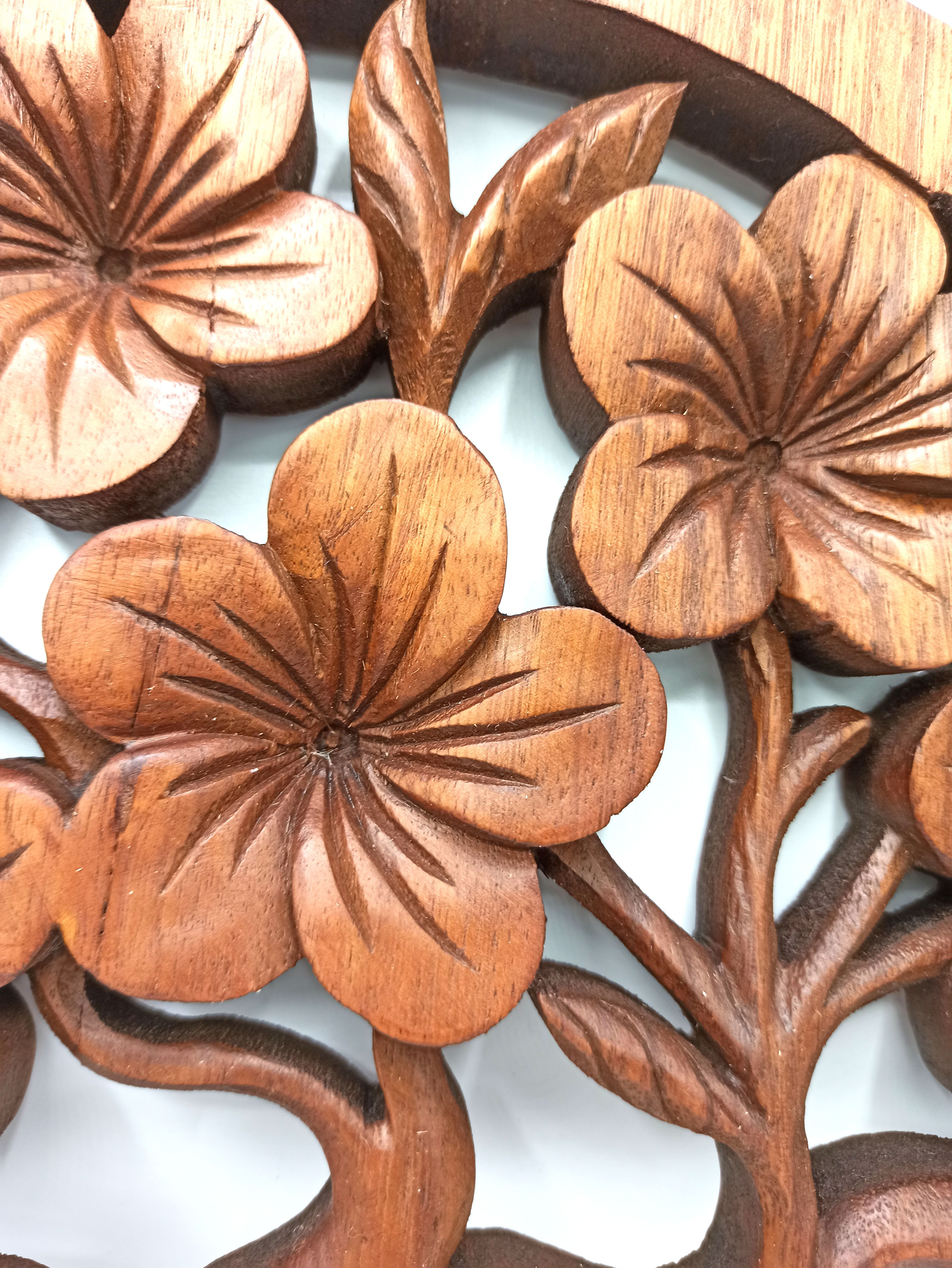 Panel „Strom života – frangipani“ – 40 cm