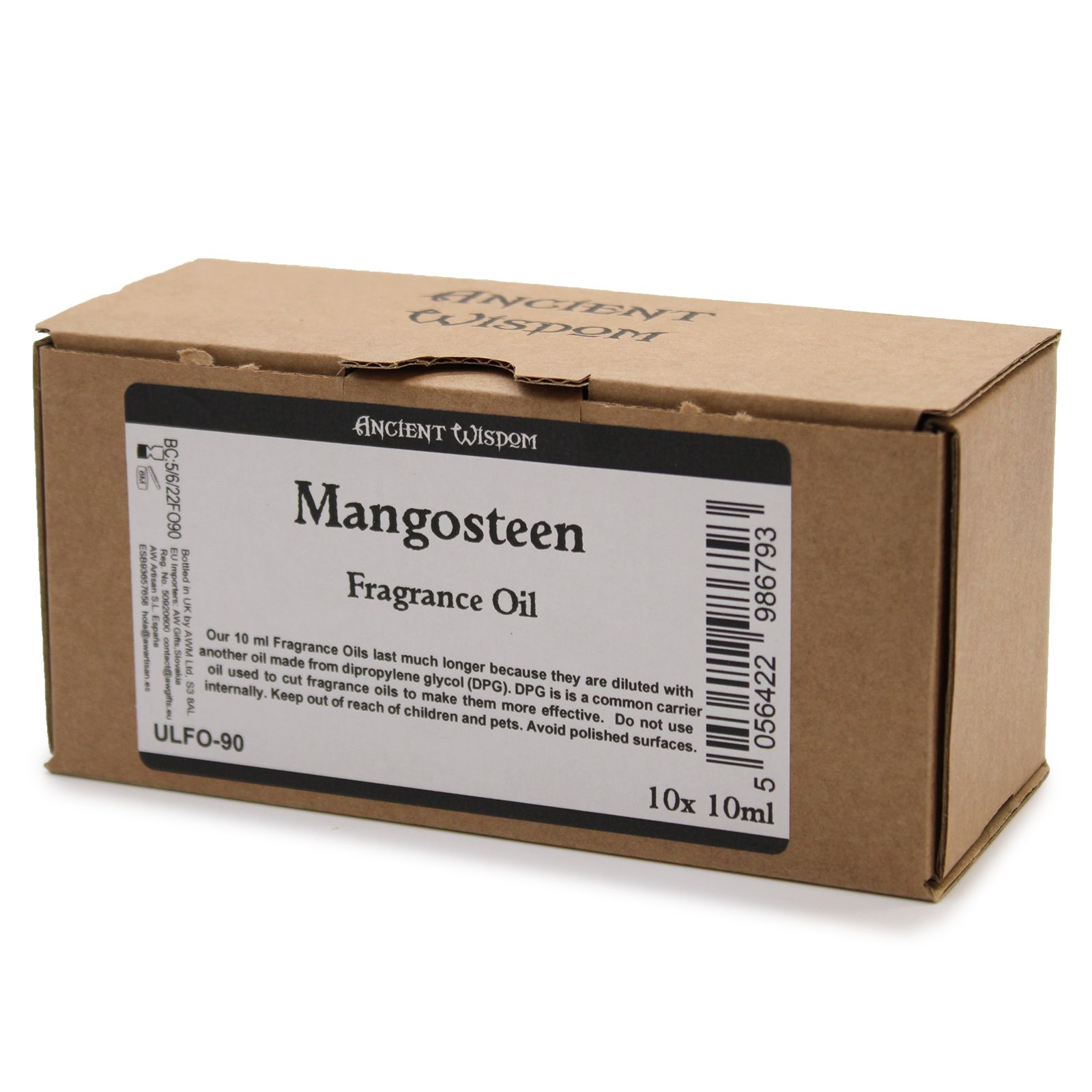 10 ml vonného oleja z mangostanu – bez etikety