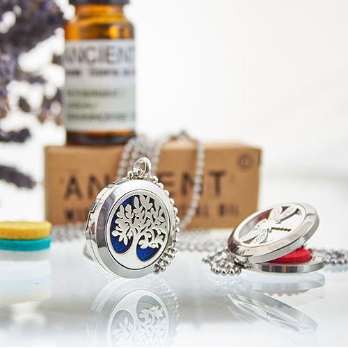 Aromaterapeutický náhrdelník – Jóga Čakra – 30 mm