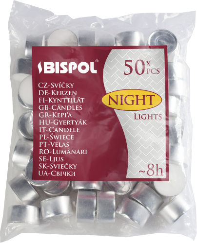 Tealight bez vône – 8 hodín