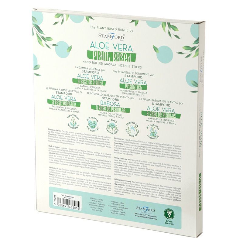 Rastlinné vonné tyčinky Masala – Aloe vera