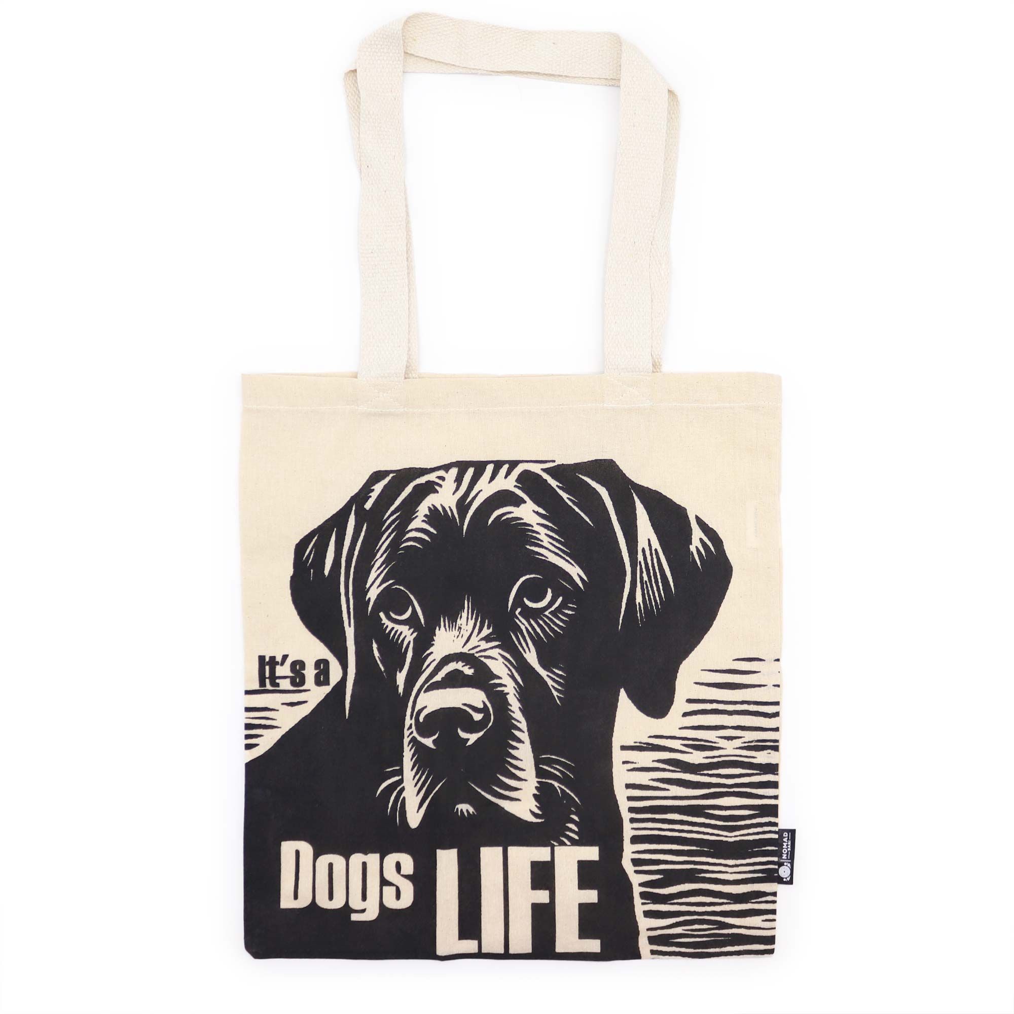 Nomad Sari – Kultová základná taška cez rameno – Dog’s Life – prírodná, 4 oz