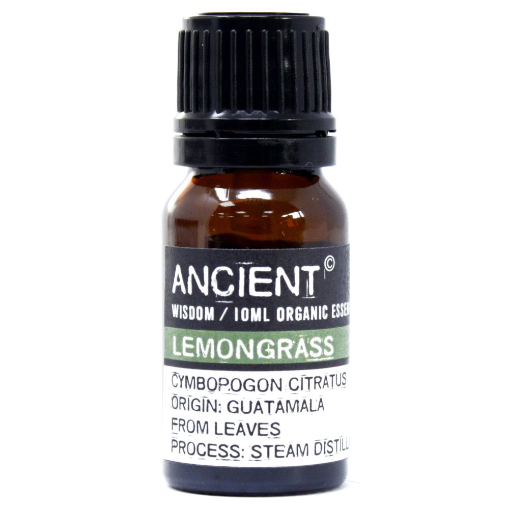 Organický éterický olej z citrónovej trávy 10 ml