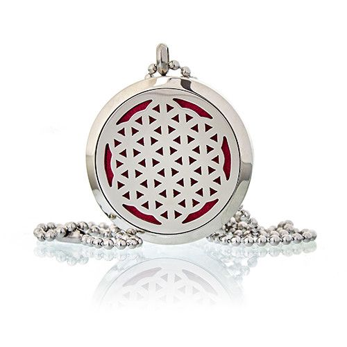 Aromaterapeutický náhrdelník - Kvet života 30 mm